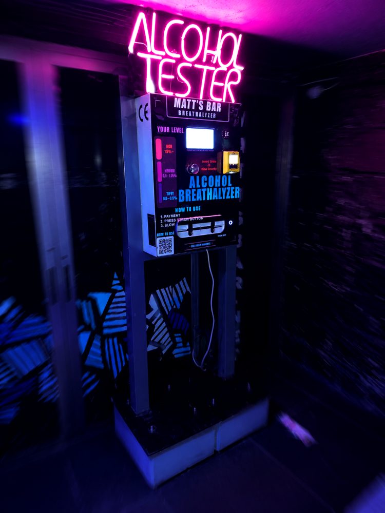 Breathly station installed at Matt's Bar